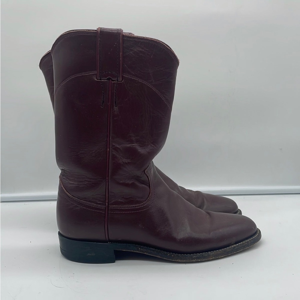 Justin Women's Ox Blood Cowboy Leather western boots Size‎ 6